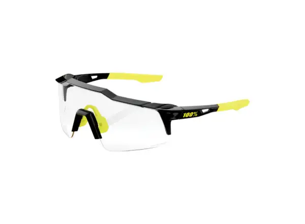 100% Speedcraft SL Gloss Black/Photochromic Sunglasses