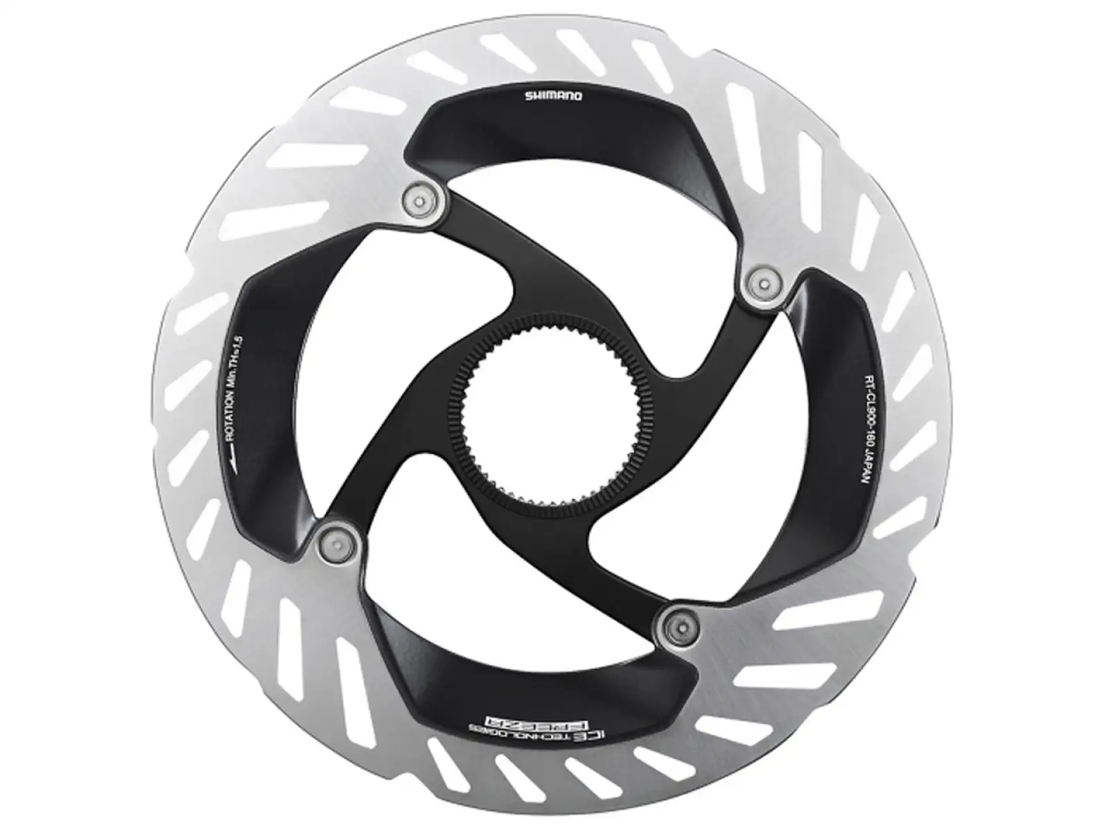 Shimano RT-CL900 brake rotor 203 mm, center lock, Ice Tech, external lock ring