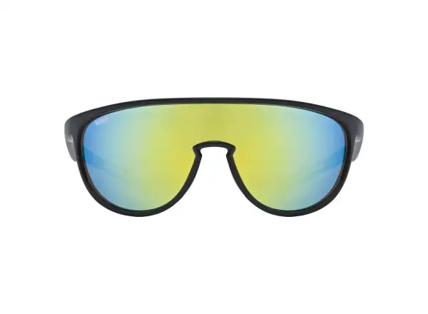Uvex Sportstyle 515 children's glasses Black Matt/Mirror Yellow