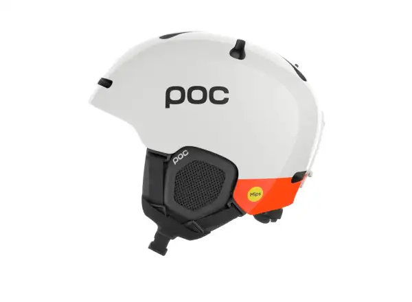 POC Fornix MIPS ski helmet Hydrogen White/Fluorescent Orange