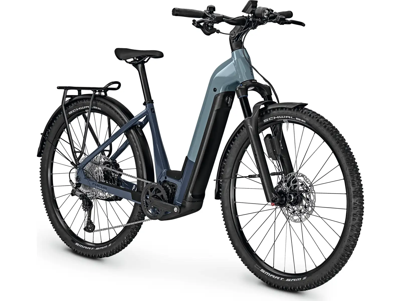 Focus Planet2 6.9 ABS WA 625Wh city e-bike Stoneblue/Heritage