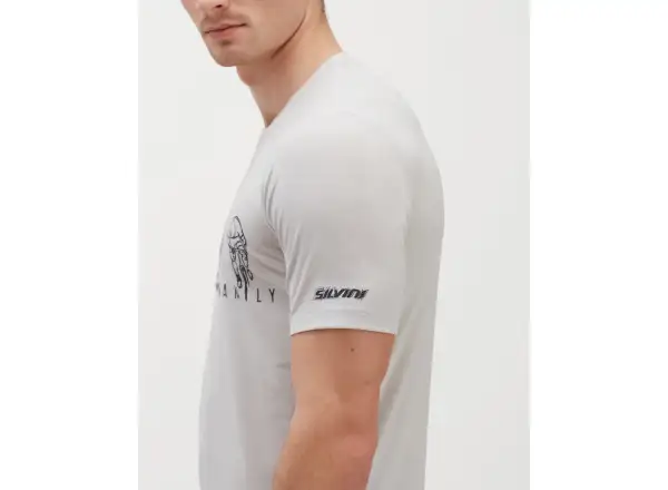Silvini Berici men's jersey short sleeve cloud/charcoal