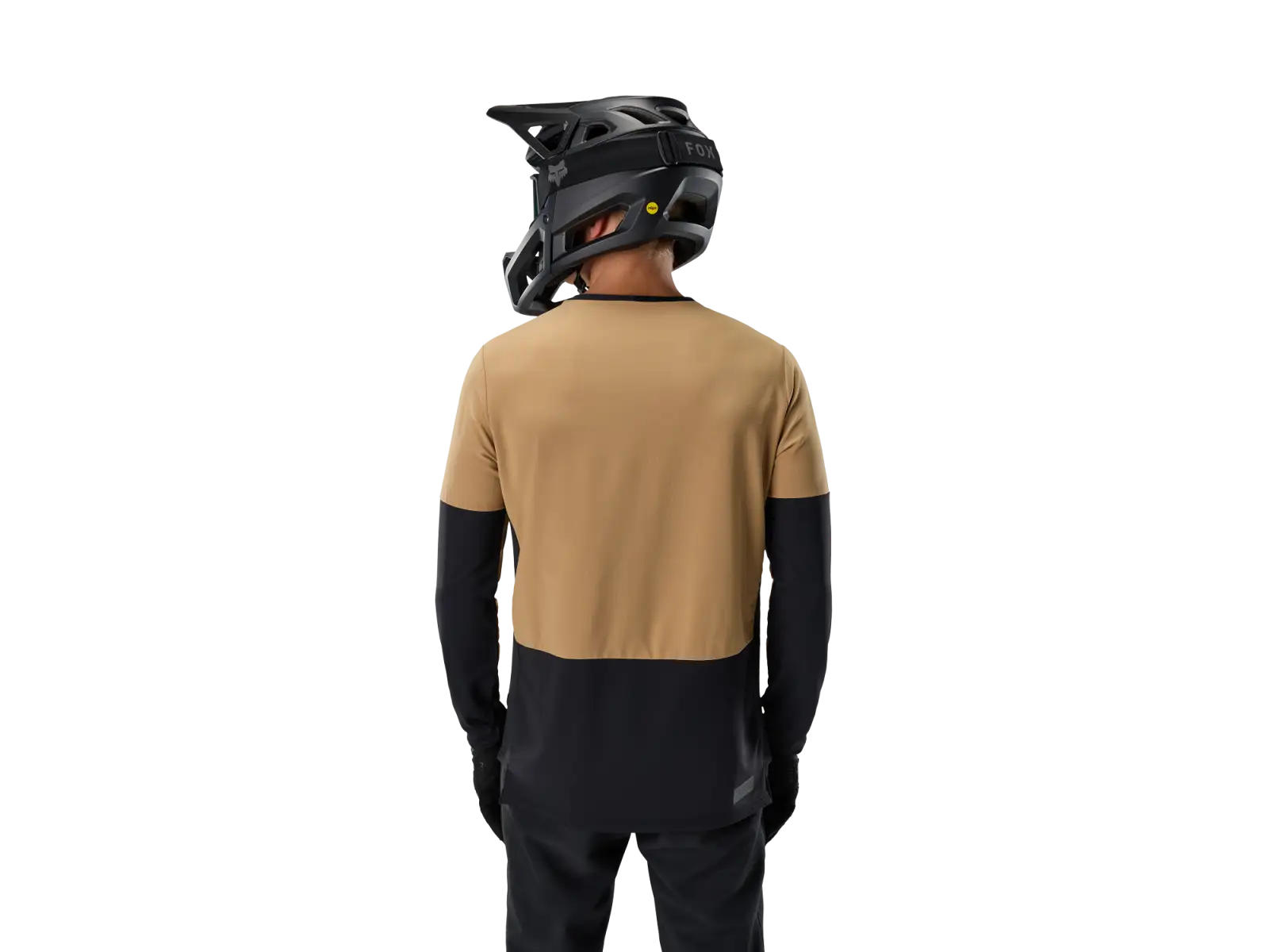 Fox Defend Thermal men's jersey long sleeve Brown Sugar