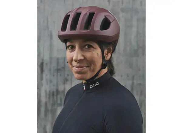 POC Ventral MIPS helmet Garnet Red Matt