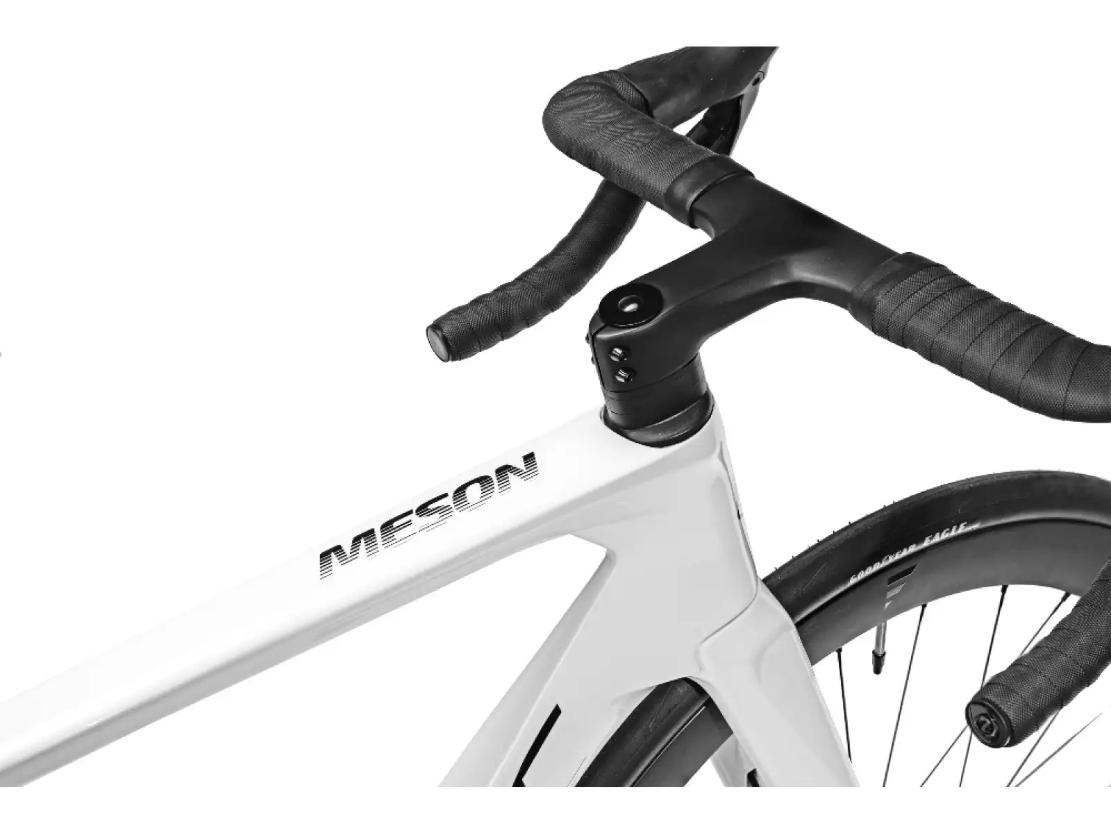 Isaac Meson Ultegra Di2 road bike Mineral White
