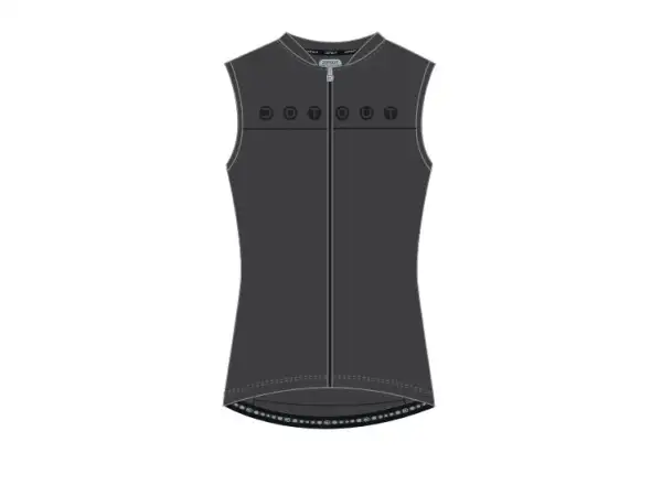 Dotout Signal women's sleeveless jersey Light Black