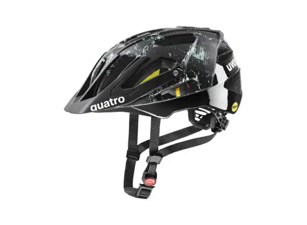 Uvex Quatro CC MIPS helmet Black/Jade Matt