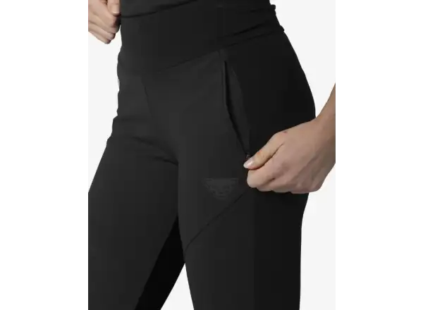 Dynafit Alpine Softshell Hybrid women's running pants Black Out