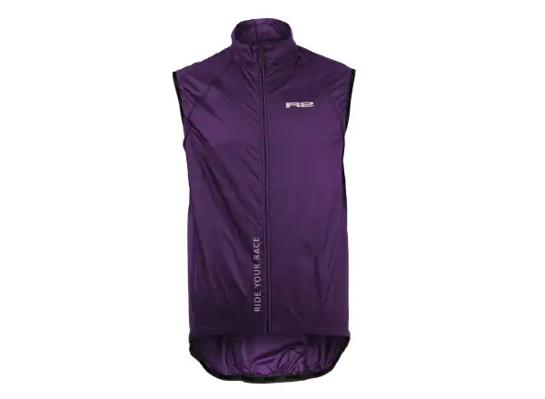 R2 Duos women's cycling jacket dark violet