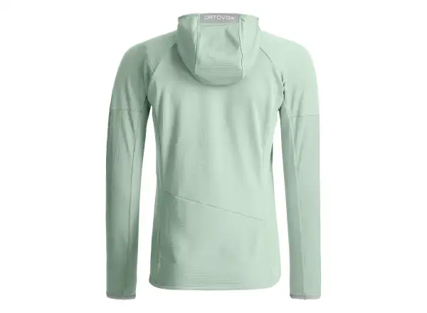 Ortovox Fleece Light Grid Hoody women's sweatshirt Green Acid
