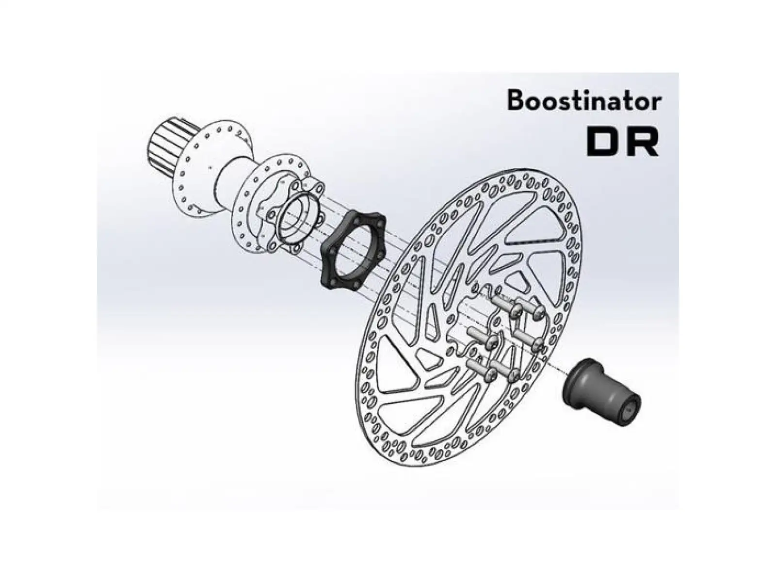 Wolf Tooth Boostinator DR adapter for BOOST for DT Star Ratchet rear