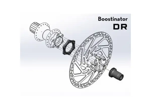 Wolf Tooth Boostinator DR adapter for BOOST for DT Star Ratchet rear