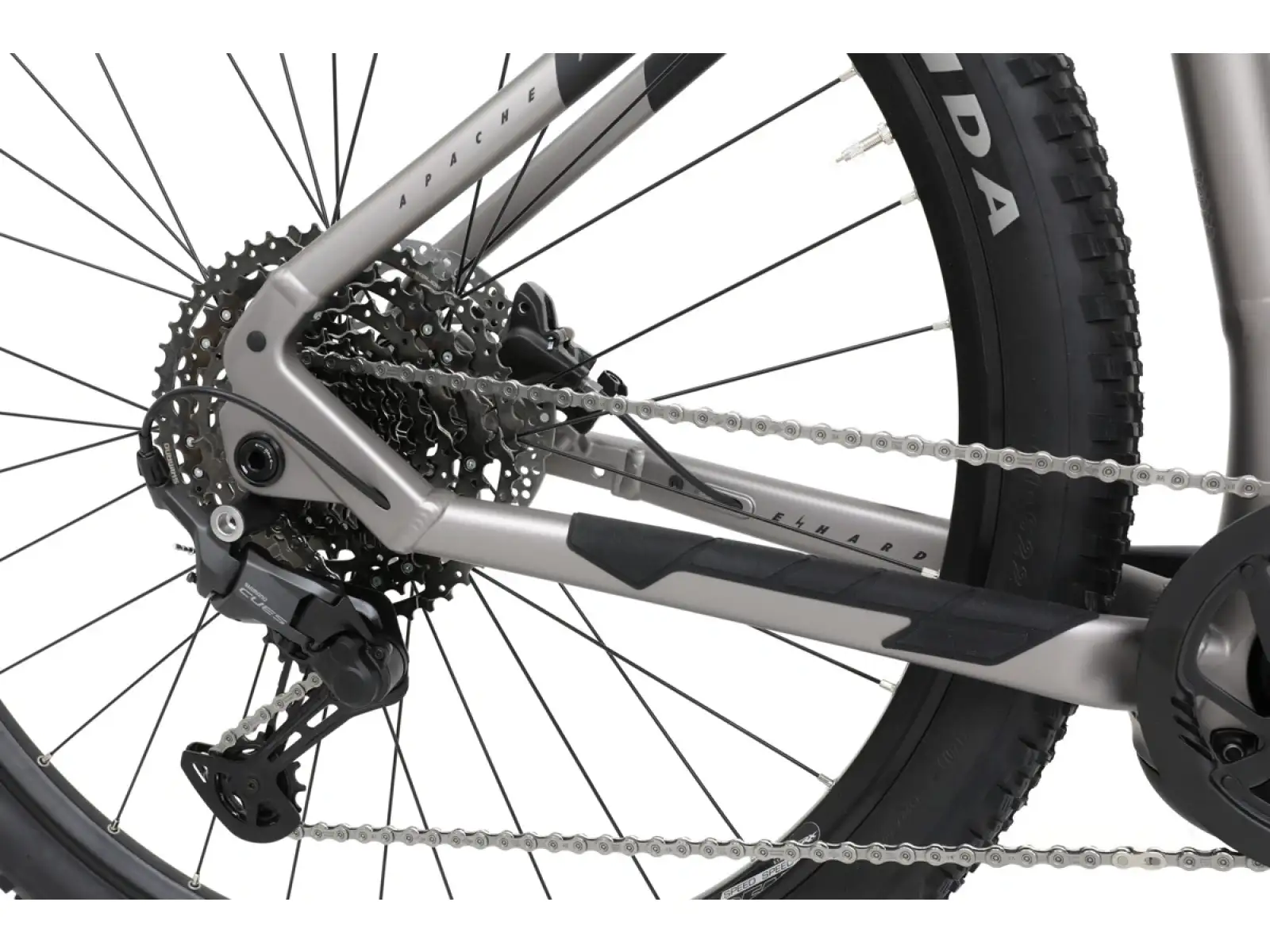 Apache Falcon 2 Bosch CX 800 Wh mountain e-bike grey