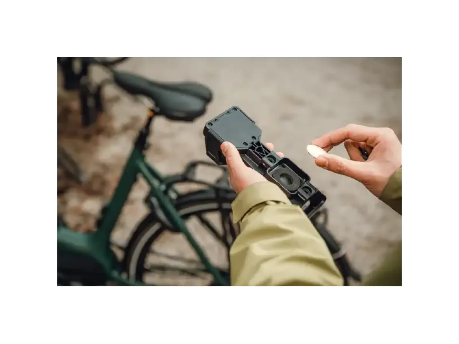 AXA folding lock Fold 110 black