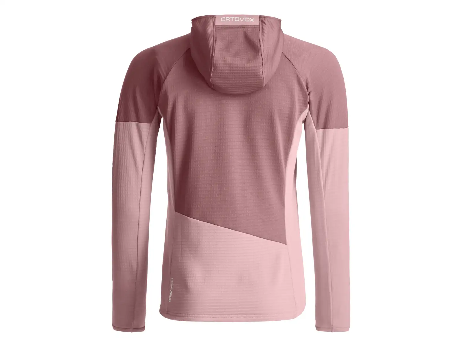 Ortovox Fleece Light Grid Hoody women's sweatshirt Dawn Rose