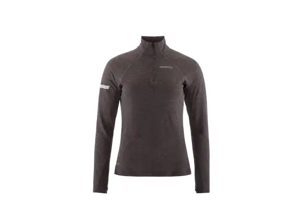 Craft ADV SubZ Wool women's running shirt long sleeve purple