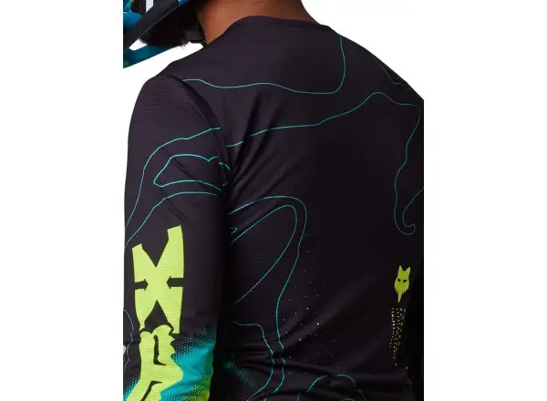 Fox Flexair Lunar men's jersey long sleeve Black