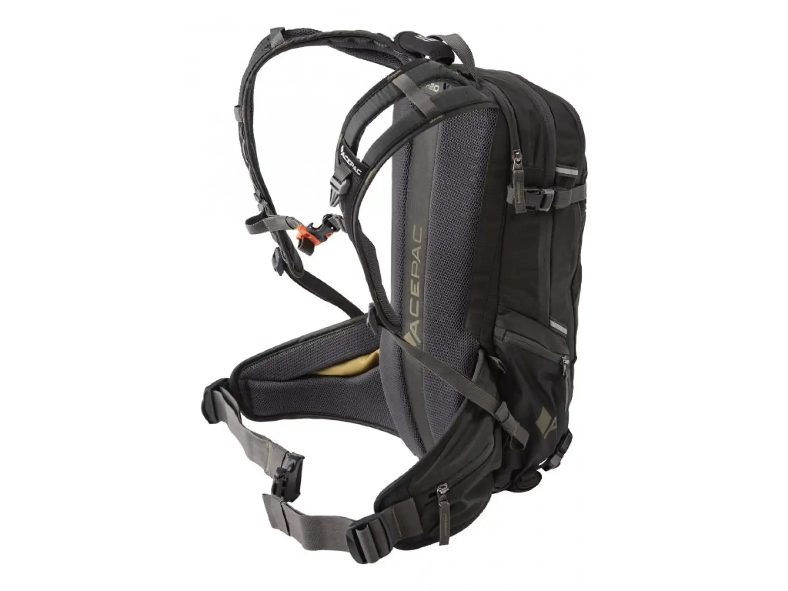 Acepac Flite 10 MKIII cycling backpack Gray