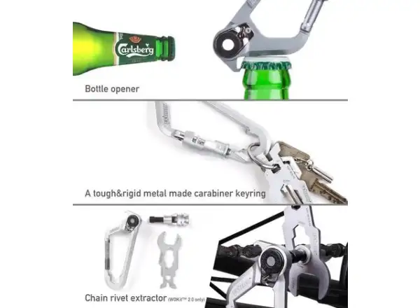 Woho WOKit 2.0 Bikepacking tools toolset Silver