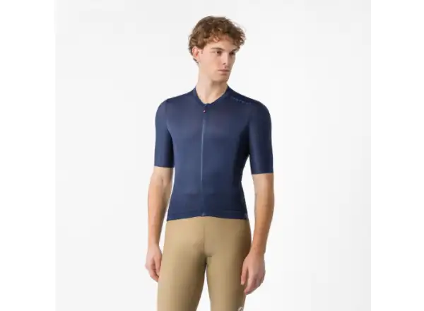 Castelli Espresso 2 men's jersey short sleeve Belgian Blue