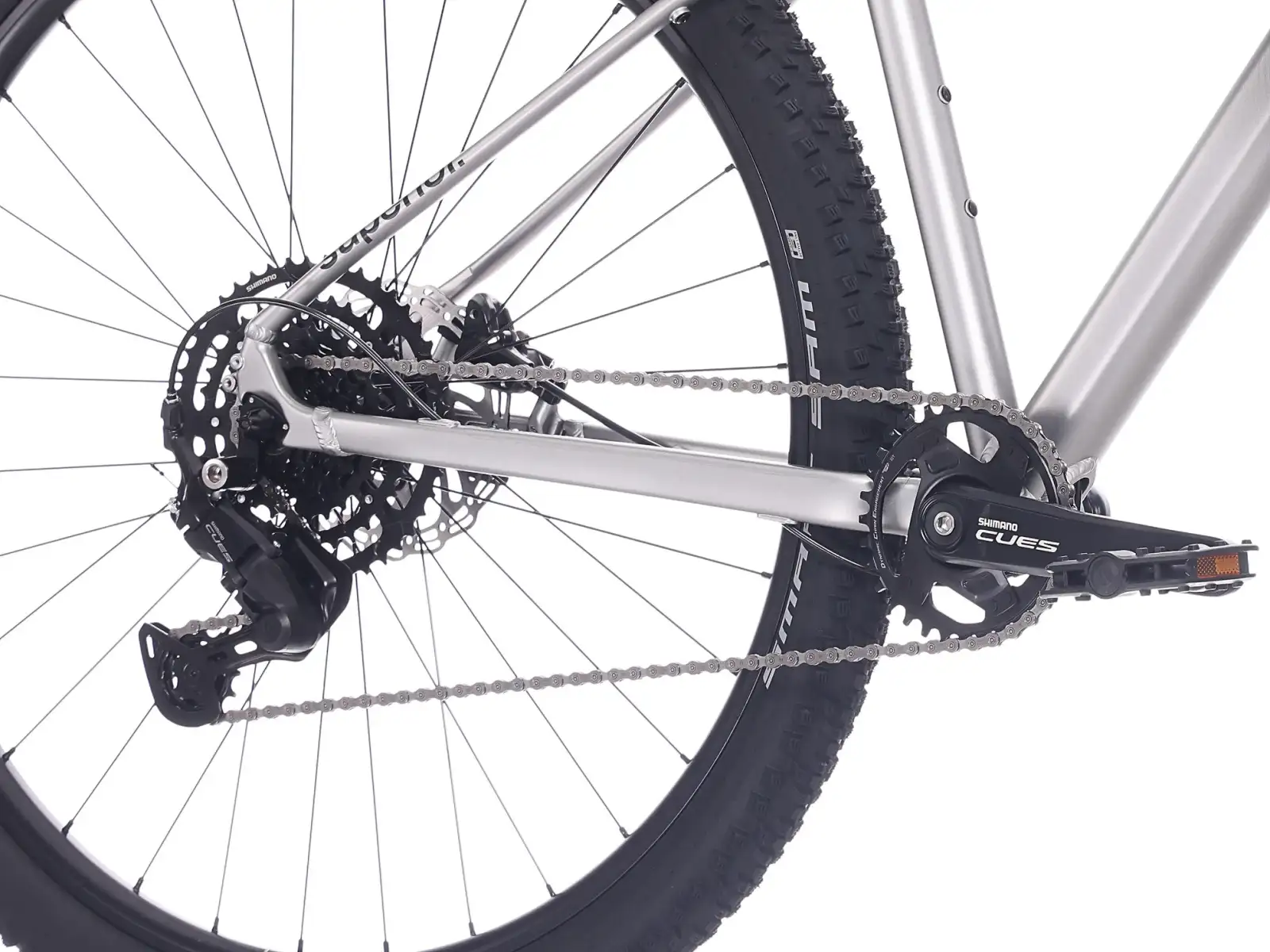 Superior XC 6.2 mountain bike Matte Dark Chrome