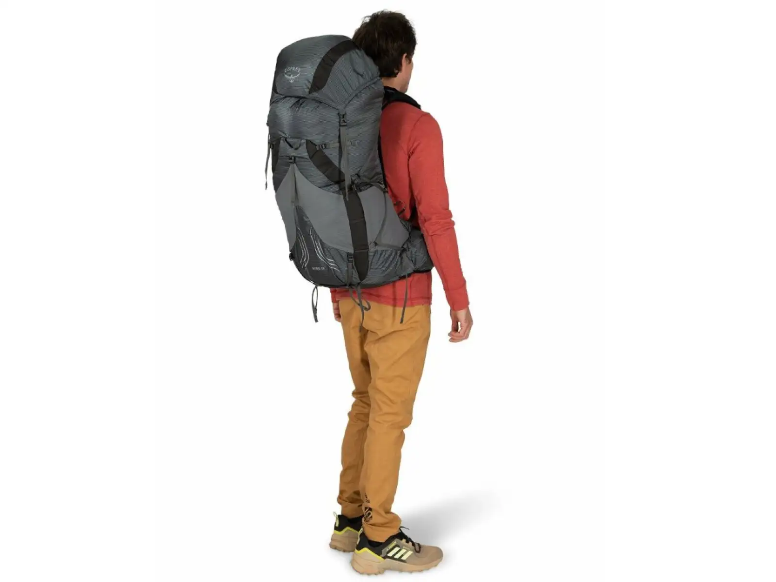 Osprey Exos 48 men's hiking backpack Blue Ribbon L/XL