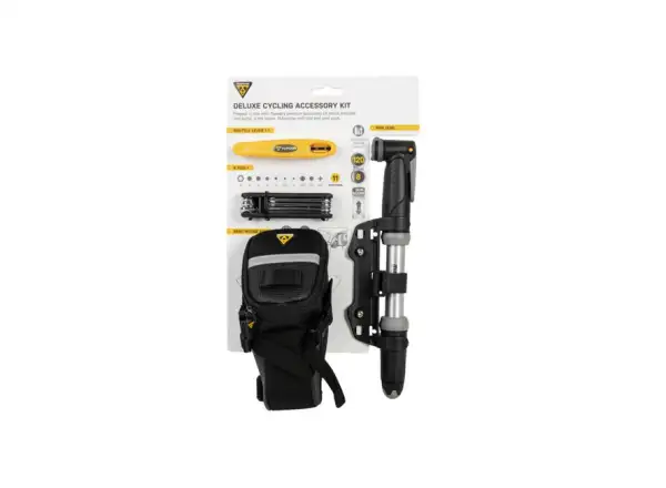 Topeak Deluxe Cycling Accesory Kit bicycle accessory set