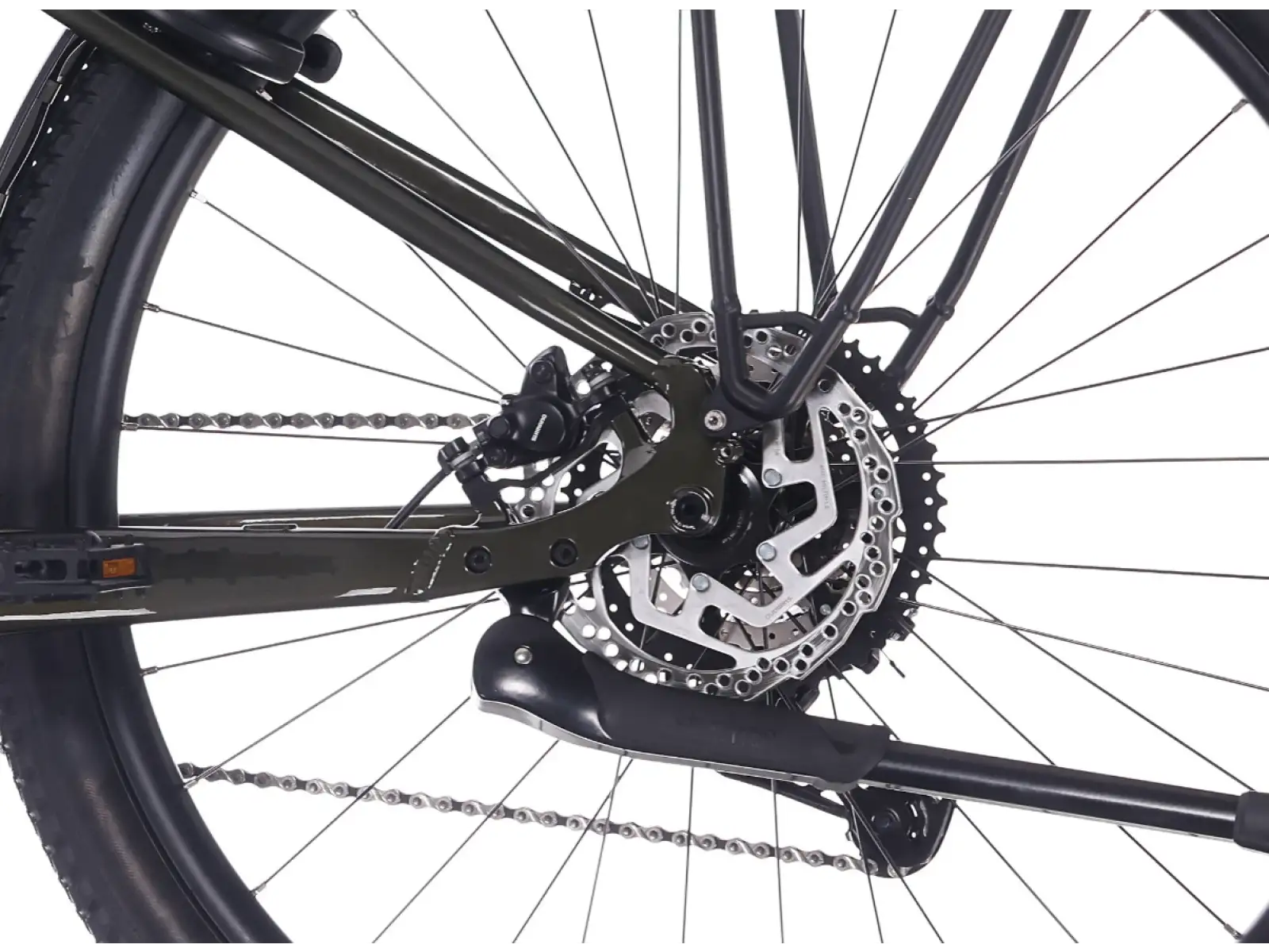 Rock Machine eBlizz B70T mountain e-bike Gloss Dark Forest