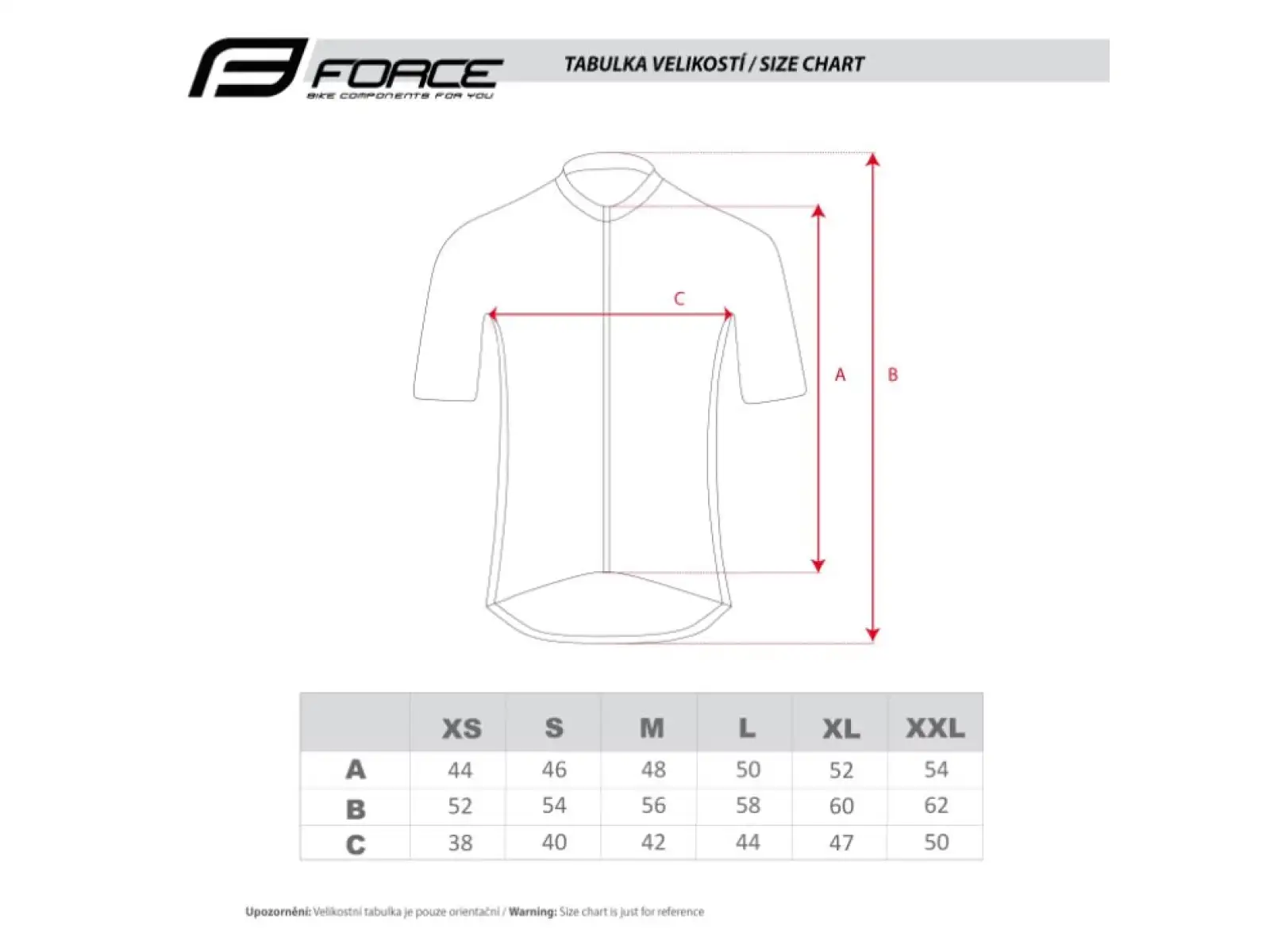 Force Vision women's jersey short sleeve white