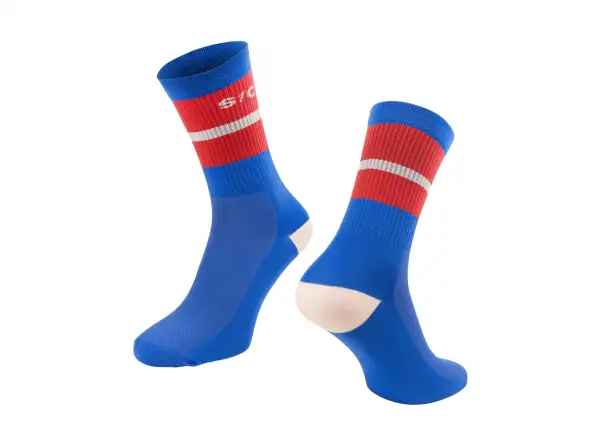 Force Stripe long socks blue