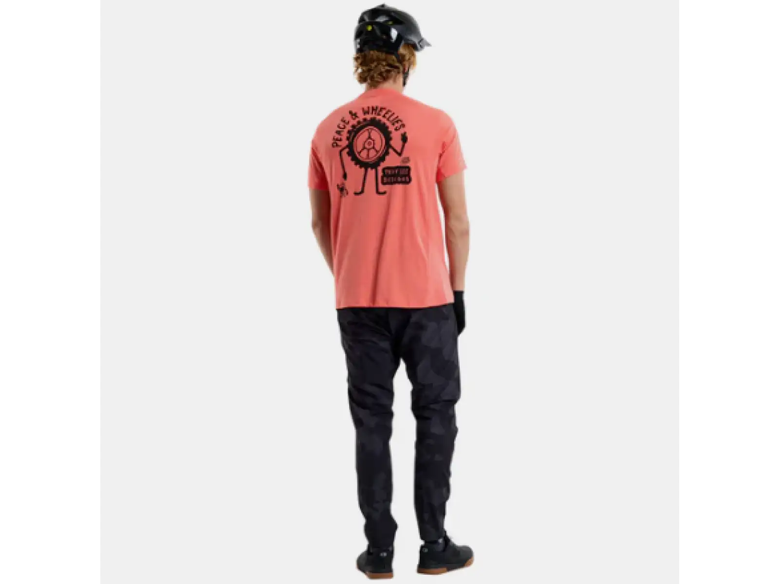 Troy Lee Designs Skyline Ride Tee men's jersey short sleeve P&W Melon
