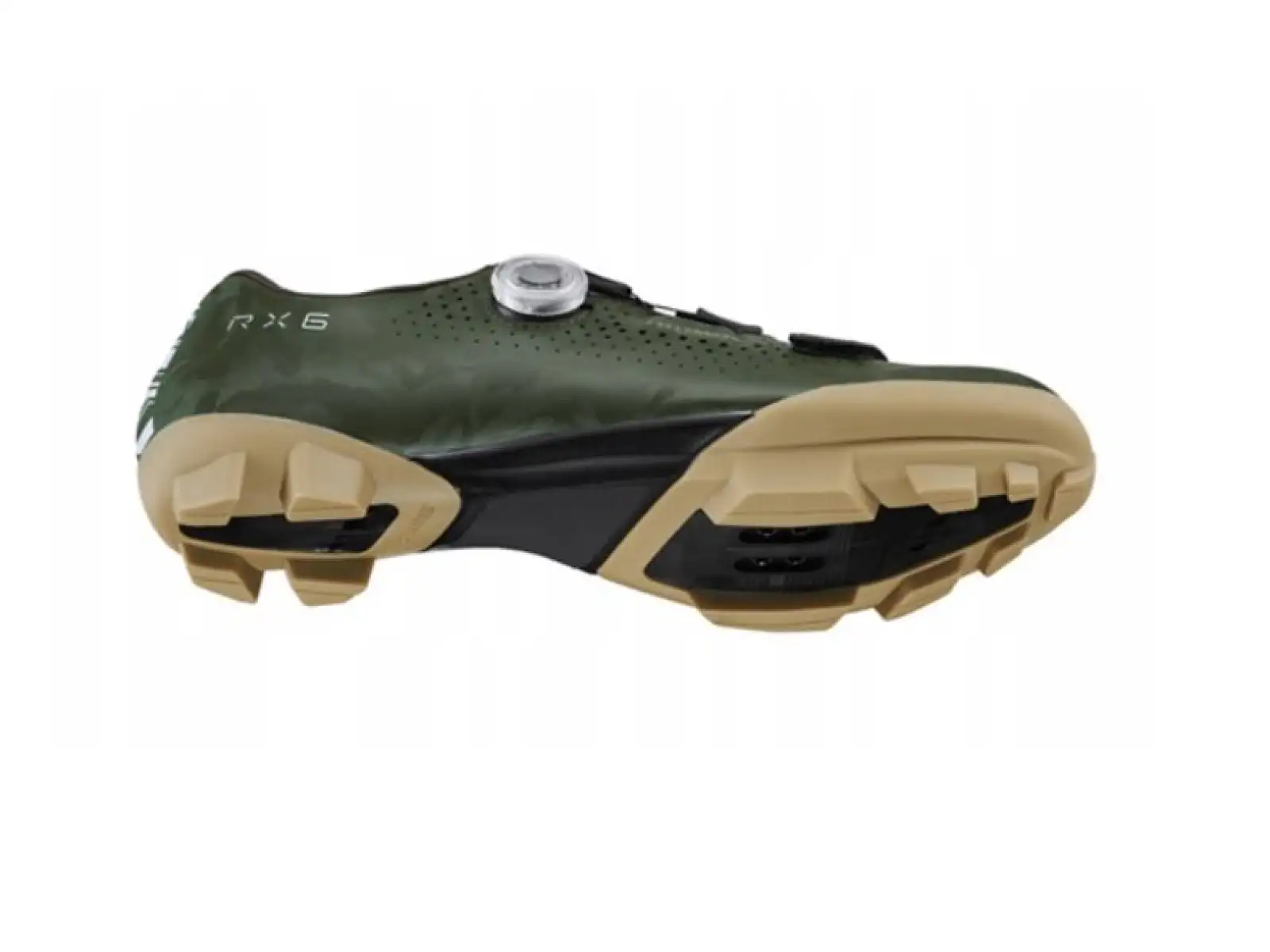 Shimano SH-RX600 Wide Gravel Cycling Shoes Men Olive