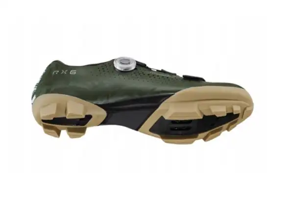 Shimano SH-RX600 Wide Gravel Cycling Shoes Men Olive