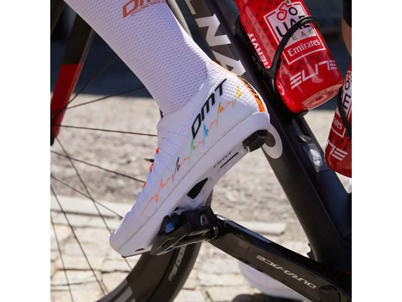 DMT Tadej Pogačar Limited Edition road men's cycling shoes white