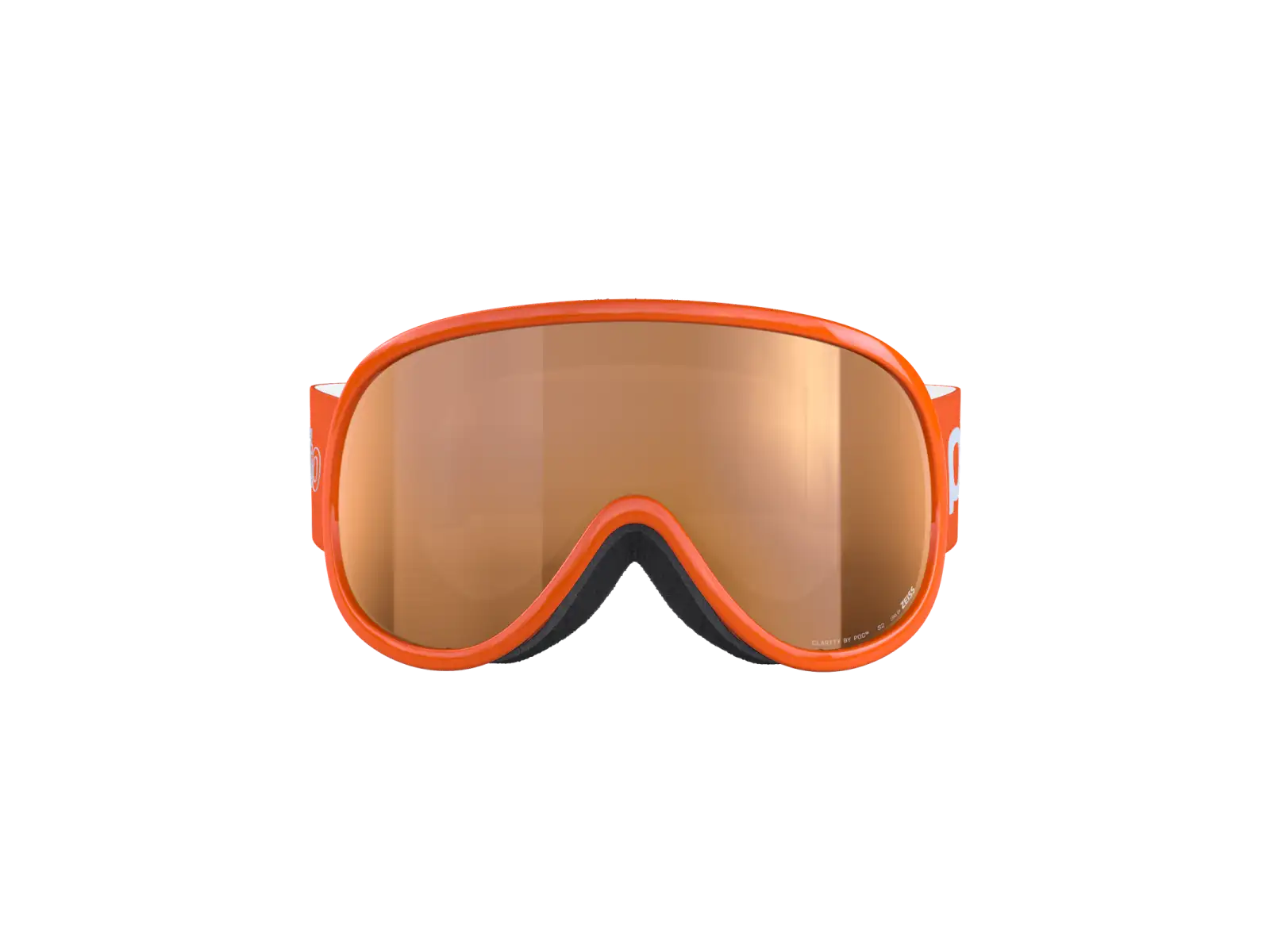 POC POCito Retina children's ski goggles Fluorescent Orange/Partly Sunny Light Orange