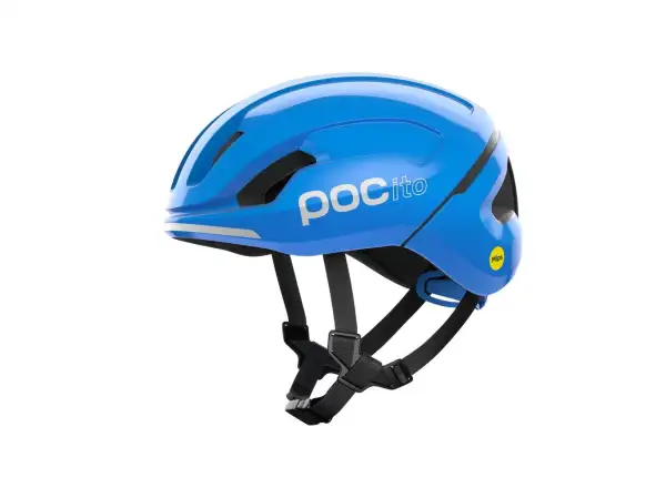 POC POCito Omne MIPS kids helmet Fluorescent Blue