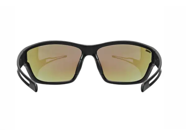 Uvex Sportstyle 806 glasses Black Matt/Mirror Blue