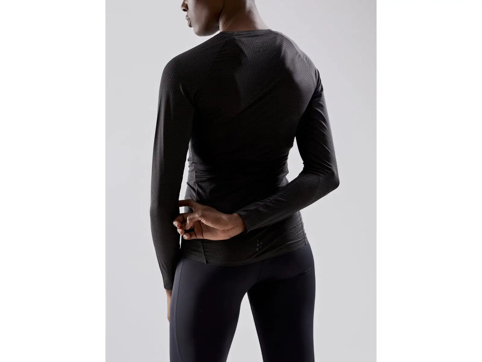 Craft PRO Dry Nanoweight LS women's T-shirt black