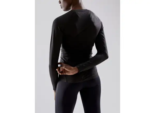 Craft PRO Dry Nanoweight LS women's T-shirt black