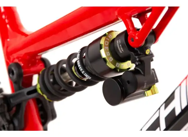 Rock Machine Blizzard 70-297 red/white full suspension mountain bike