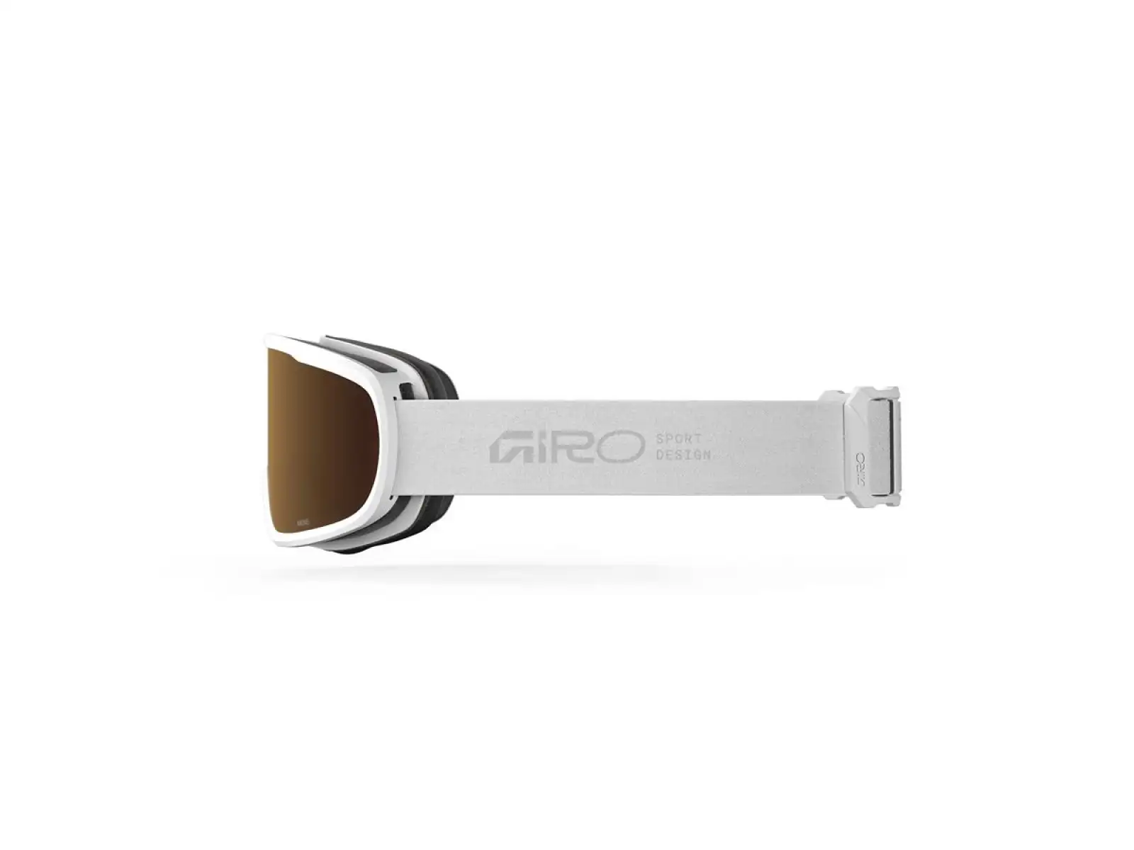 Giro Moxie women's ski goggles White Stacked/Amber Gold/Yellow (2 lenses)