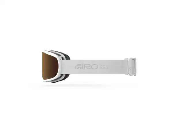 Giro Moxie women's ski goggles White Stacked/Amber Gold/Yellow (2 lenses)