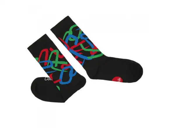 Cinelli COLUMBUS TUBOGRAPHY socks high black