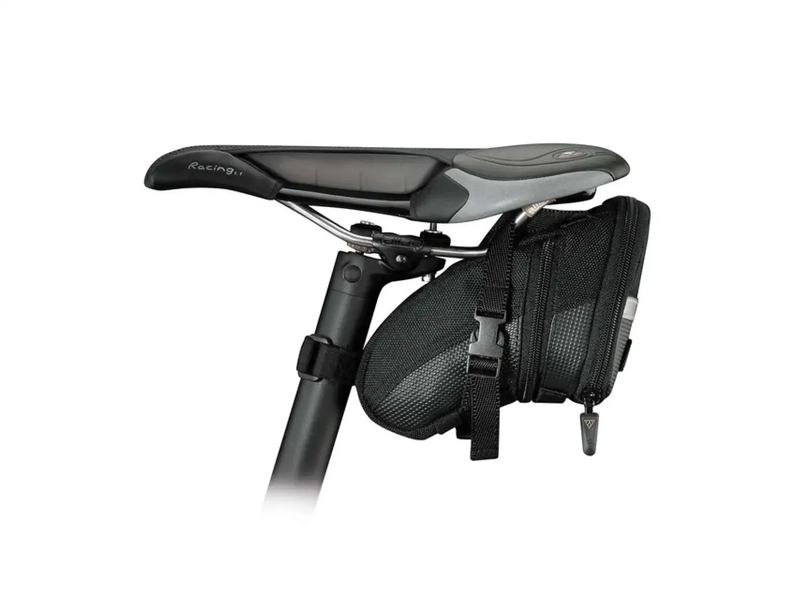 Topeak Aero Wedge Pack Medium saddlebag with straps