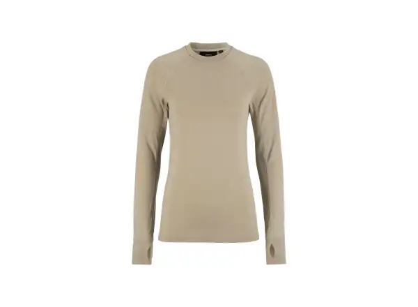 CRAFT Wool Comfort RN LS women's T-shirt beige