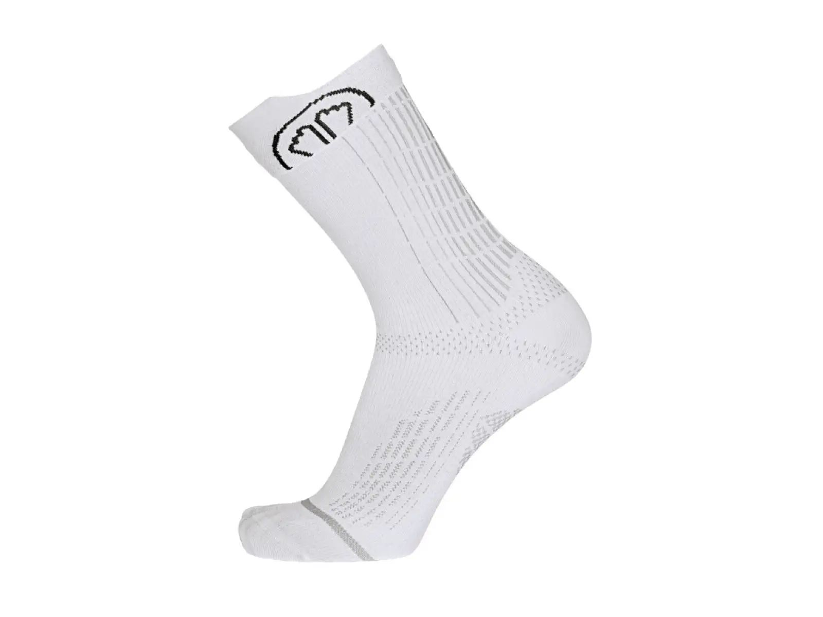 Sidas Run Anatomic Crew running socks white