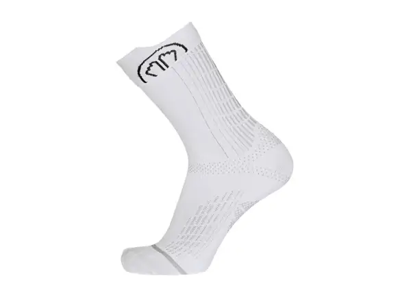 Sidas Run Anatomic Crew running socks white