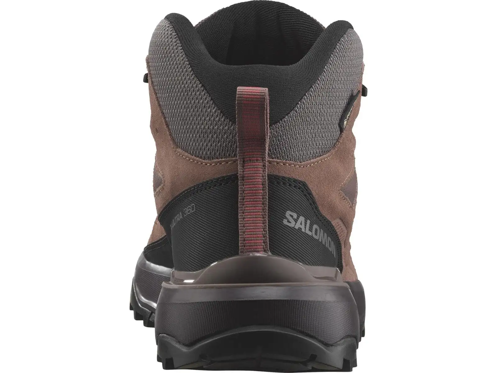 Salomon X Ultra 360 LTR MID GTX women's hiking shoes Peppercorn/Cognac/Hot Coral