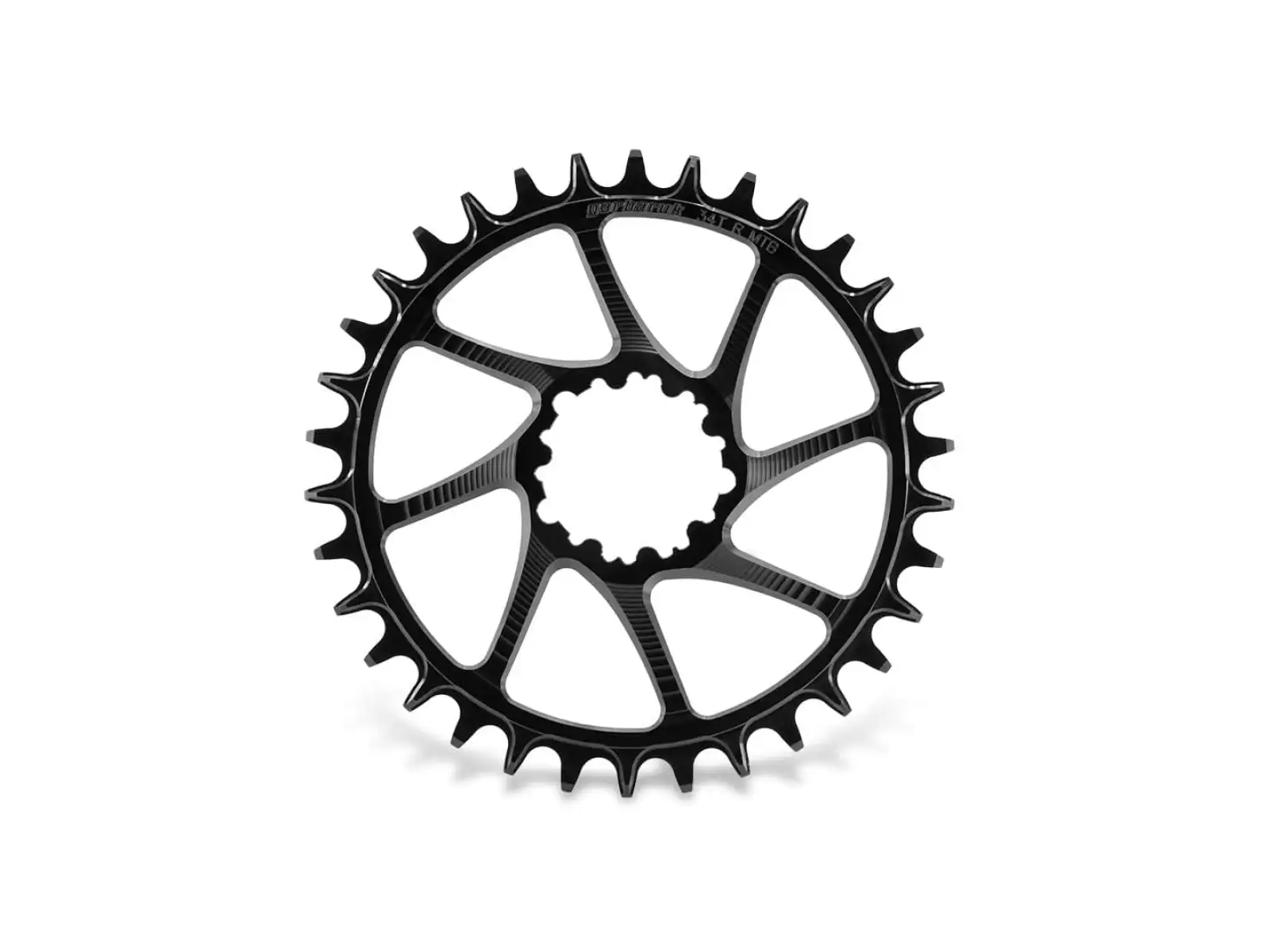 Garbaruk Round MTB chainring Sram Boost Silver