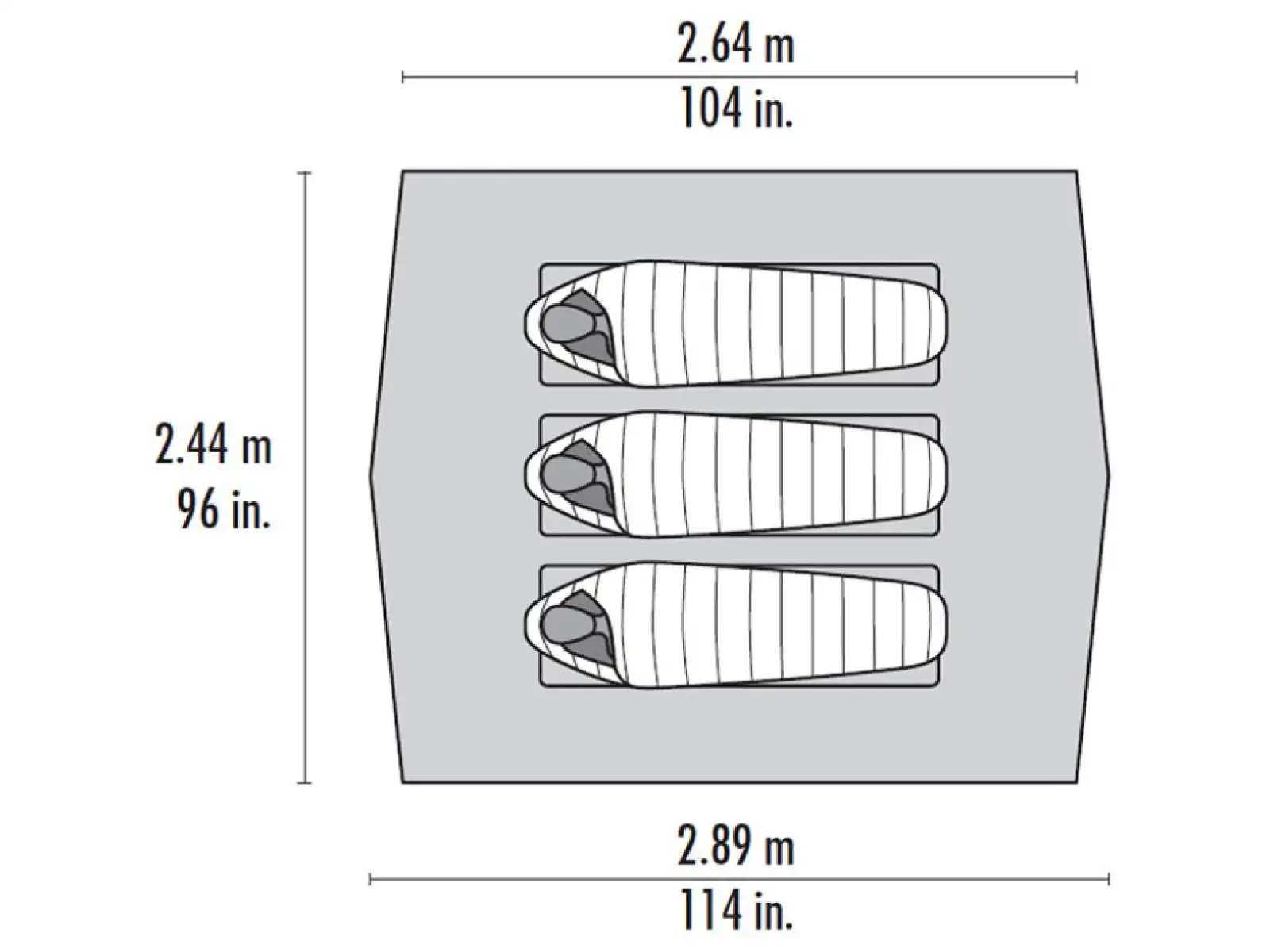 MSR Thru-Hiker 70 2–3-Person Wing Shelter